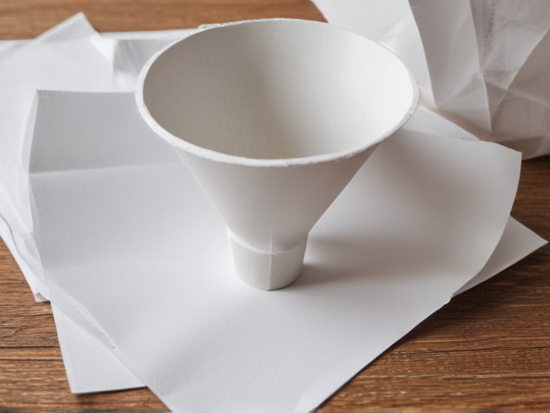 how to make a funnel with paper