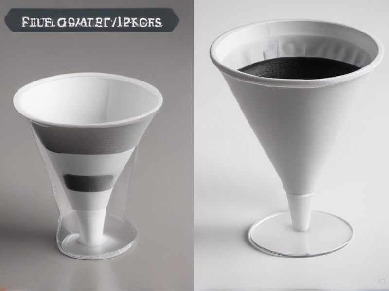 filter funnel with filter paper